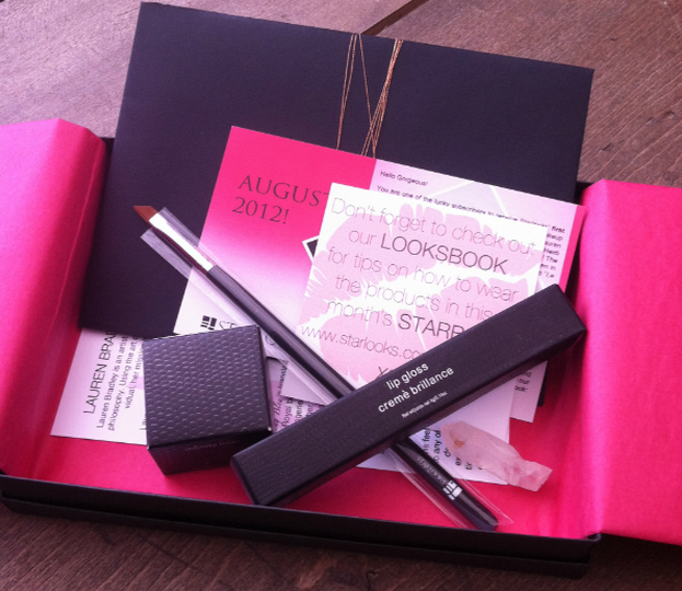 StarBox by StarLooks Review – Make Up and Beauty Monthly Subscription Box – August 2012