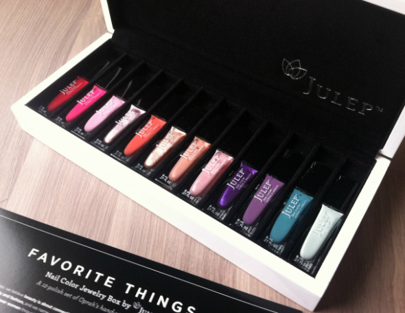 Julep Maven Bonus Golden Box – December 2012 Review – Oprah’s Favorite Julep Maven Polishes!