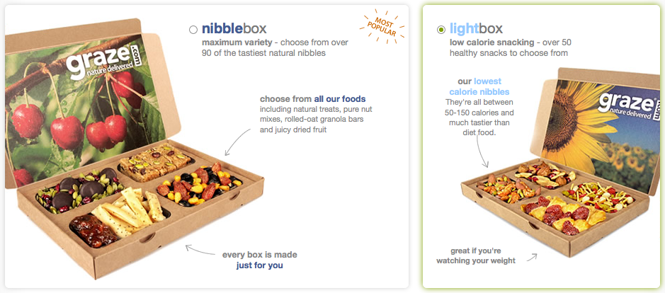 New Snack Subscription Box Alert - Graze! Plus Coupon for Two Free Boxes