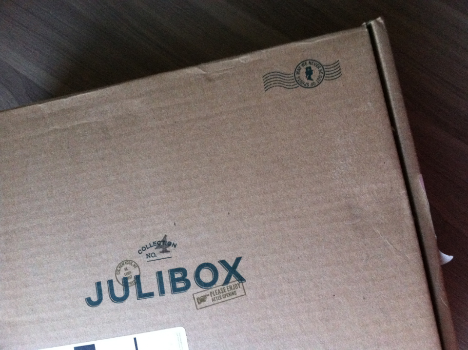 Julibox - December 2012 Review - Monthly Cocktail and Drinks Subscription Boxes 