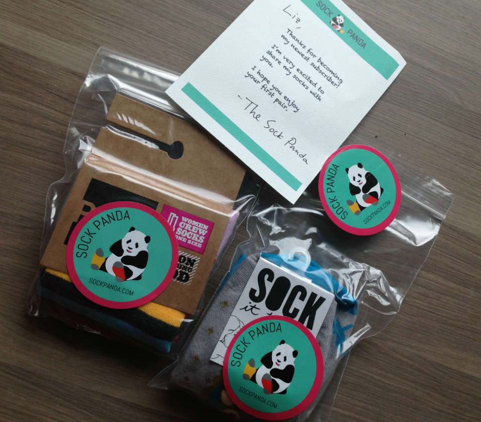 Sock Panda Review – January 2013 – Monthly Sock Subscription Boxes!