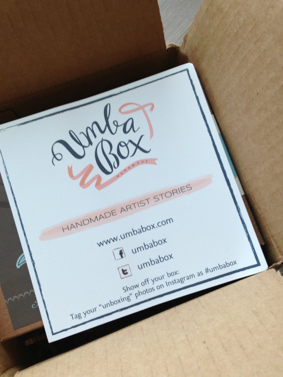 Umba Box Reviews - January 2013 - Monthly Women's Subscription Service