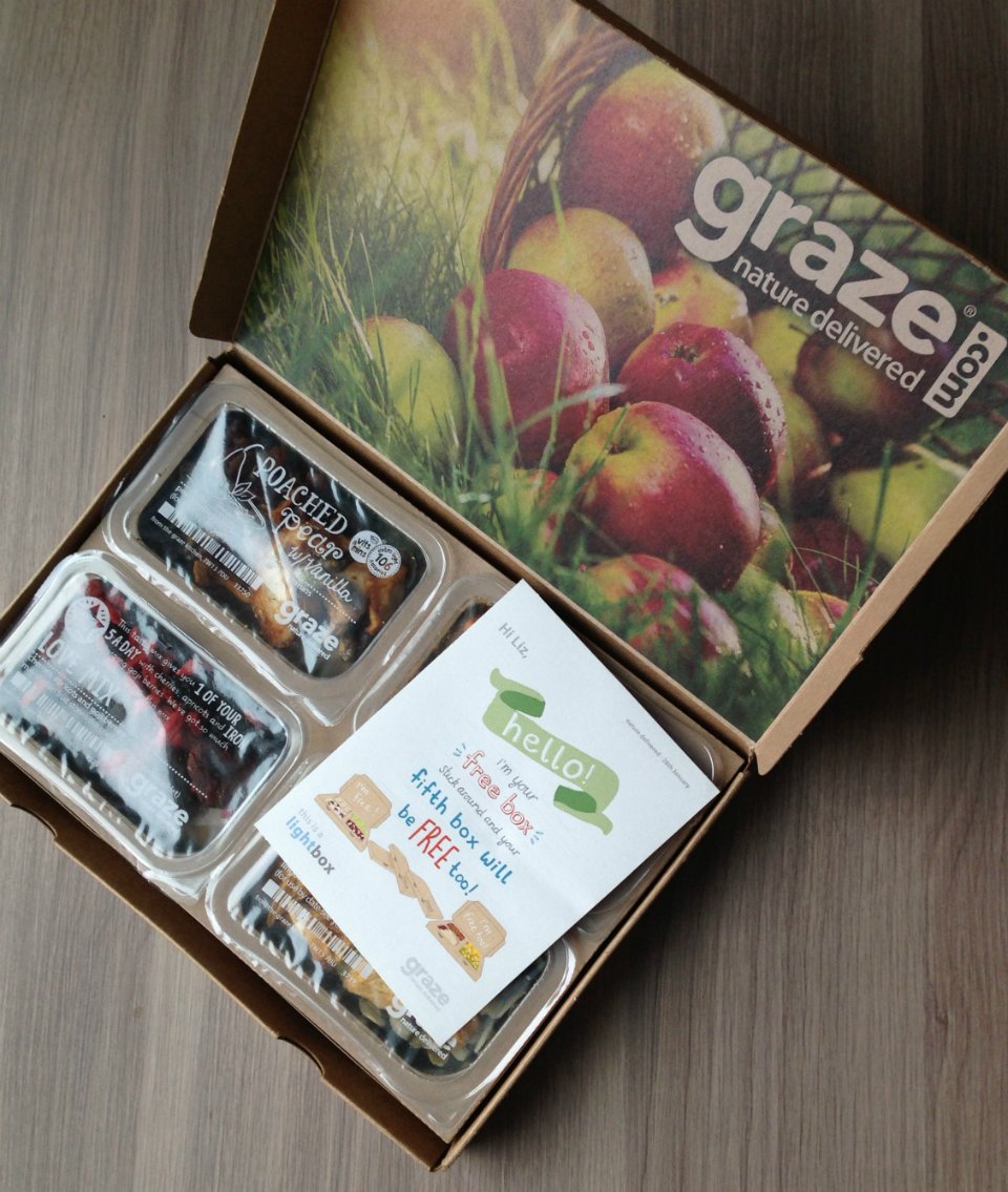 Graze Snack Box Review - February 2013 - Monthly Healthy Snack Subscription Service