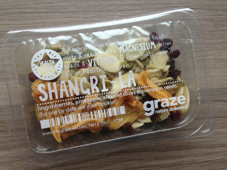 Graze Snack Box Review - February 2013 - Monthly Healthy Snack Subscription Service