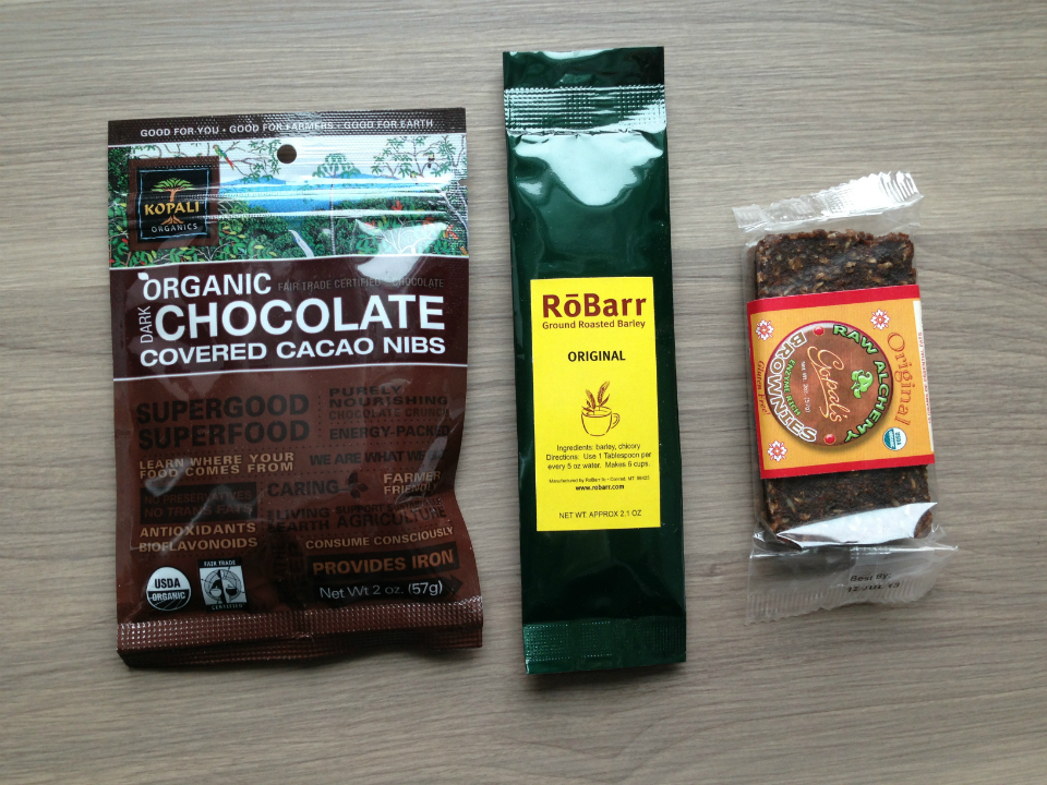 Vegan Cuts Snack Box - January 2013 Review - Healthy Food Subscription Boxes