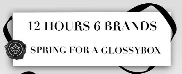 12 Hour Glossy Box Promotion! Free Full Sized Gifts with Order!