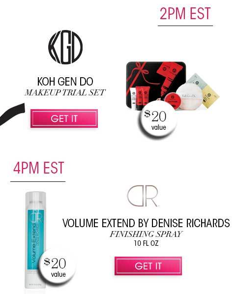 12 Hour Glossy Box Promotion! Free Full Sized Gifts with Order!