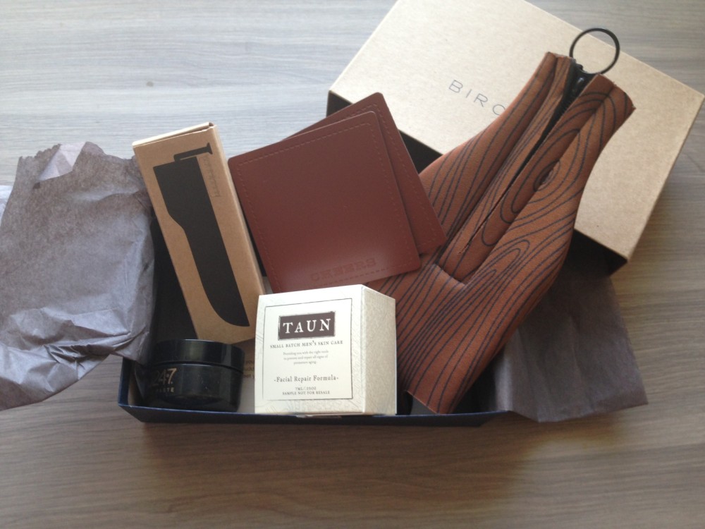 Birchbox Man Reviews – March 2013 Box – Monthly Men’s Subscription Boxes