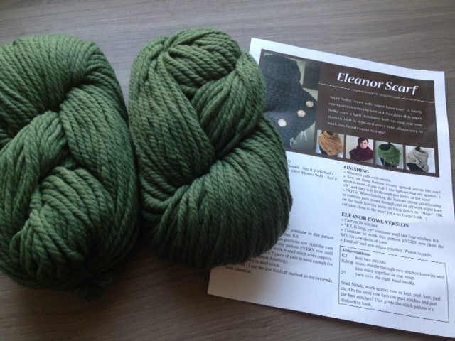 Knit Crate Review - February 2013 - Monthly Craft Subscription Boxes