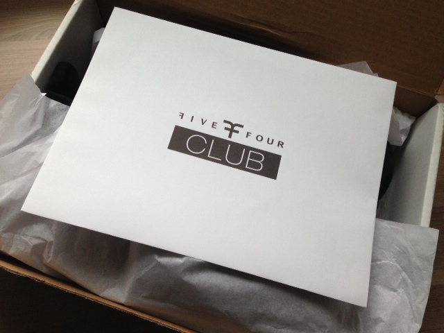 Five Four Club Review - March 2013 - Men's Clothing Monthly Subscription