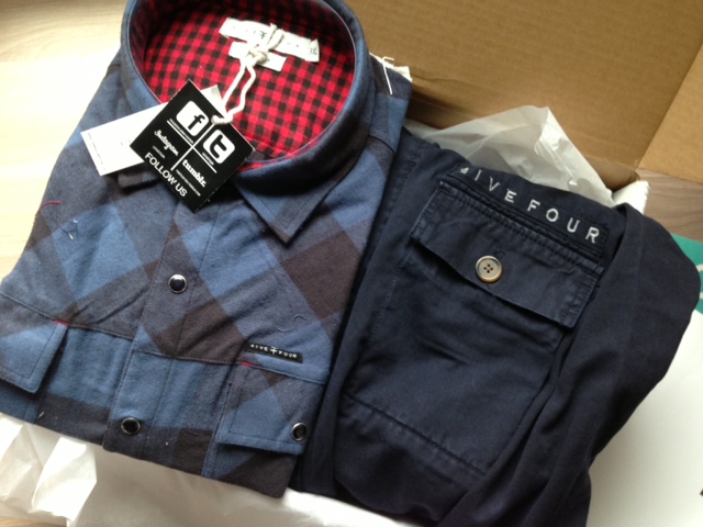 Five Four Club Review - March 2013 - Men's Clothing Monthly Subscription