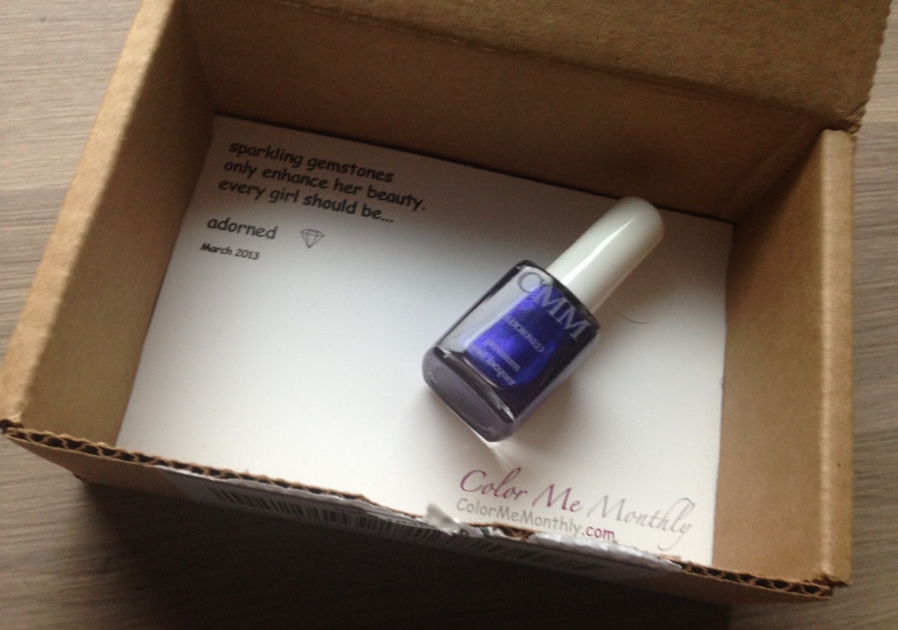 Color Me Monthly Review – March 2013 Box – Nail Polish Subscription