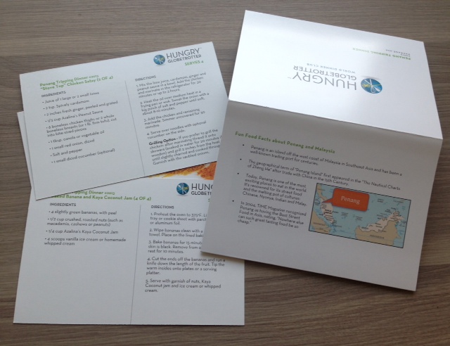 Hungry Globetrotter Review - February 2013 - Monthly Gourmet Food Subscription