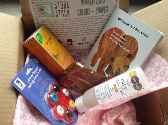 Stork Stack Review - March 2013 Box - Monthly Baby Subscription Boxes
