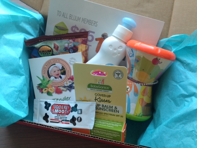 Bluum Box Review - March 2013 - Monthly Baby Subscription Boxes