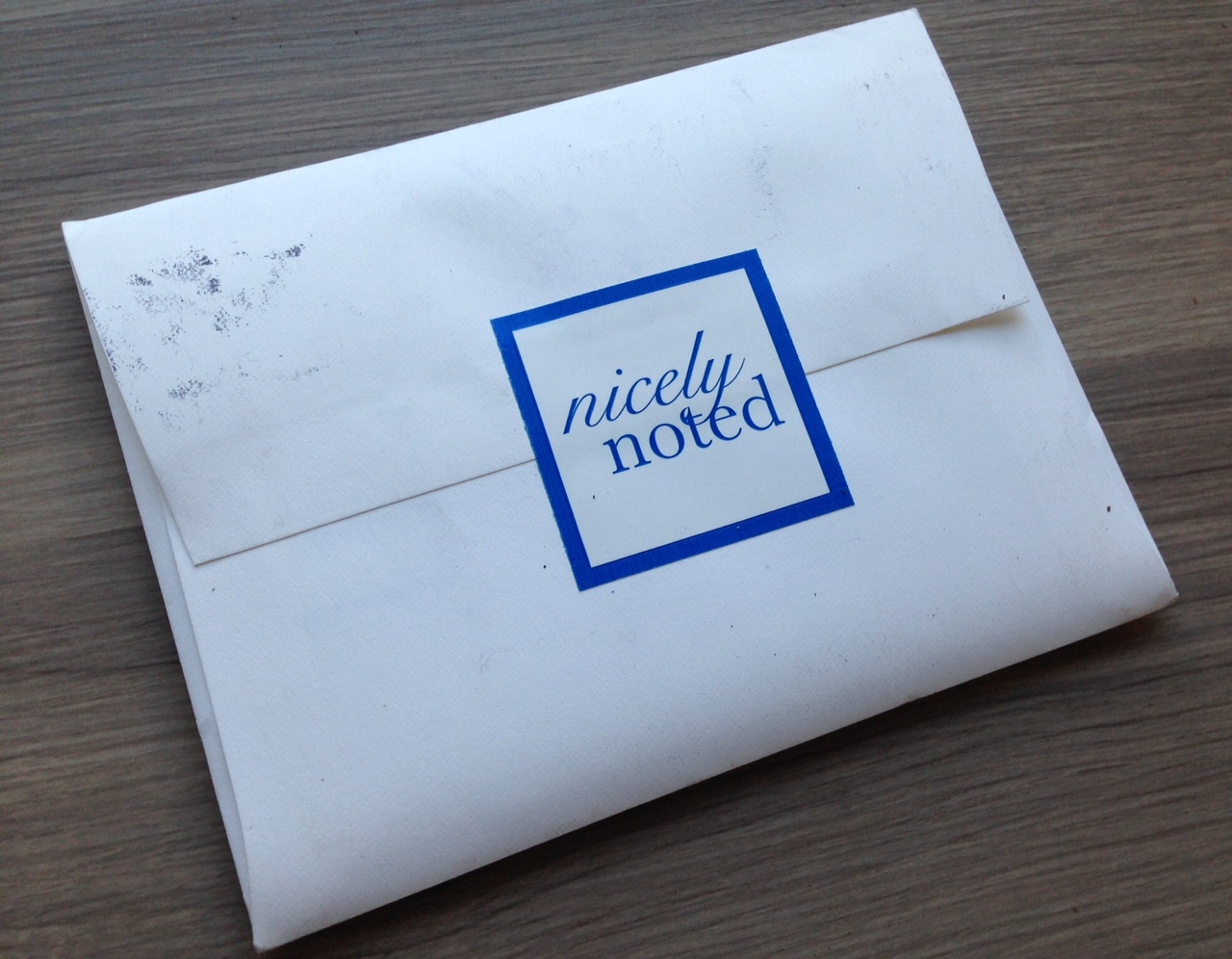 Nicely Noted Review – Monthly Note Card Subscription – February 2013