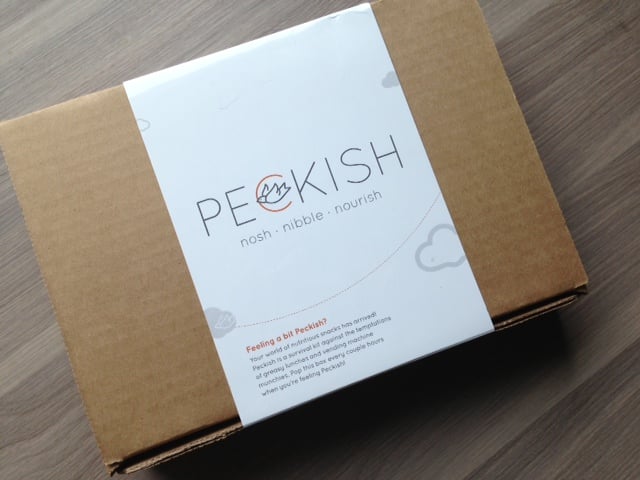 Peckish Snacks Review - Monthly Healthy Snack Subscription Boxes - March 2013