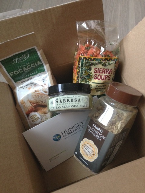 Hungry Globetrotter Review - Monthly Food Subscription Boxes - March 2013