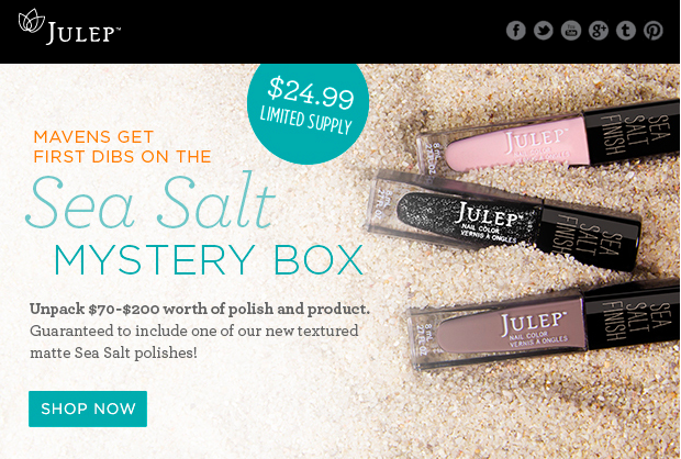 Julep Sea Salt Mystery Box Time! 
