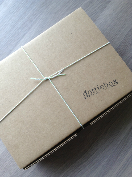 Dottie Box Subscription Review - April 2013 - Monthly Handmade Goodies!