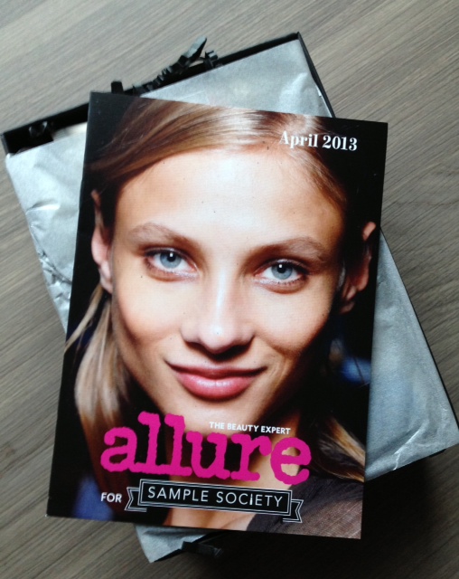 Sample Society Box Reviews - April 2013 - Beauty Subscriptions