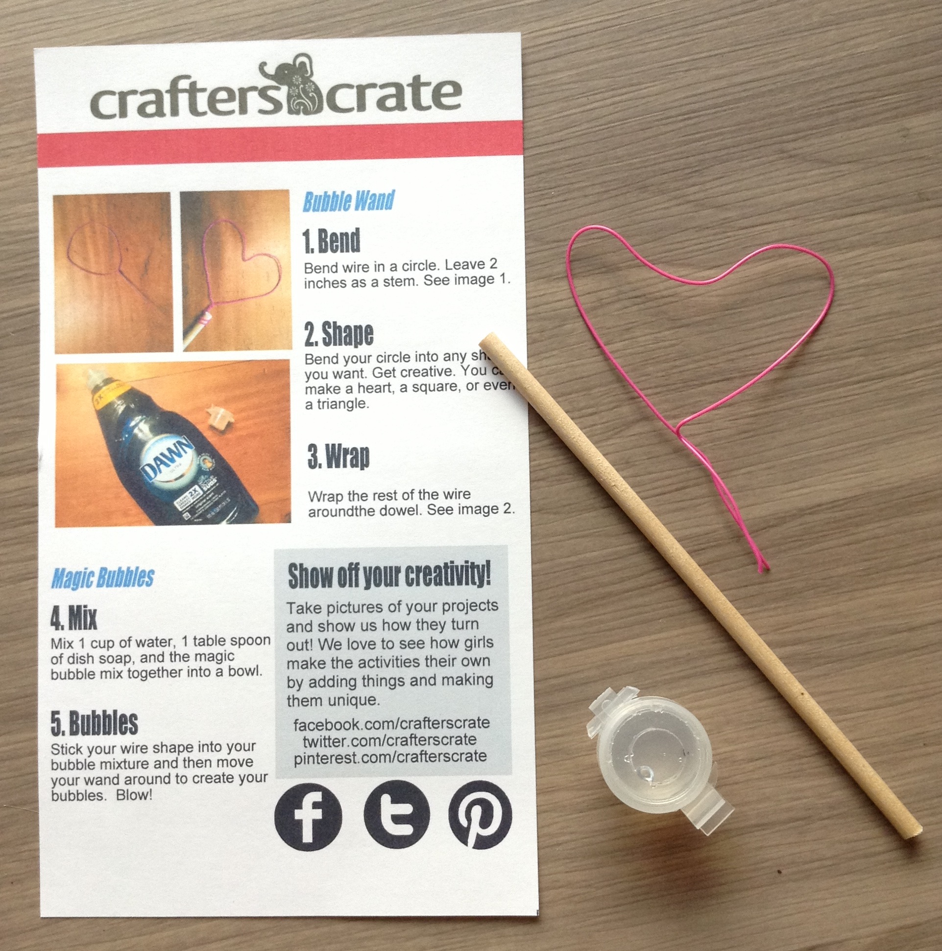 crafter's crate review + giveaway