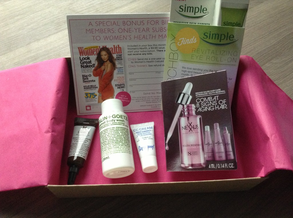 Birchbox Review - April 2013 - Monthly Beauty Sample Box
