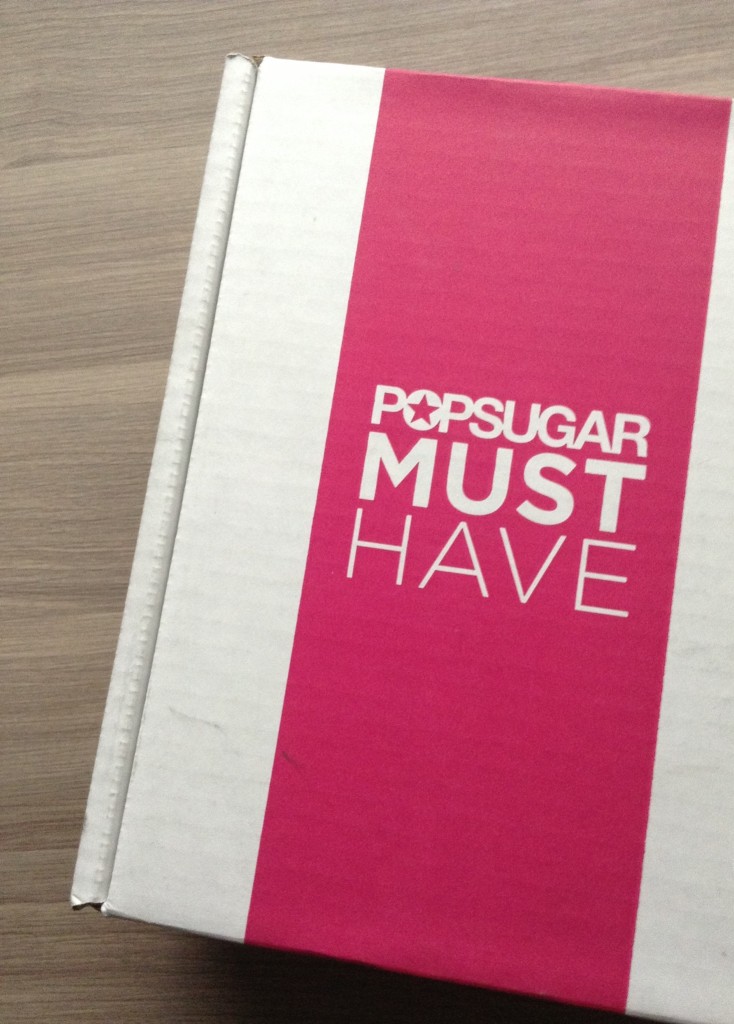 Pop Sugar Must Have - Subscription Box Review - April 2013 