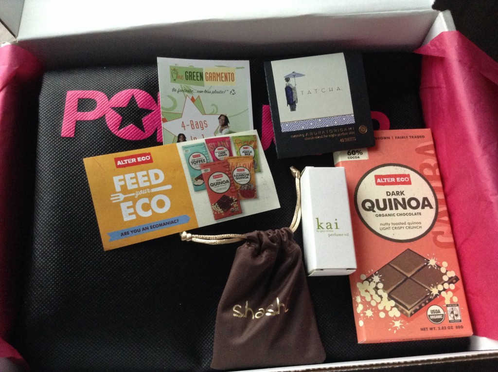 Pop Sugar Must Have - Subscription Box Review - April 2013 