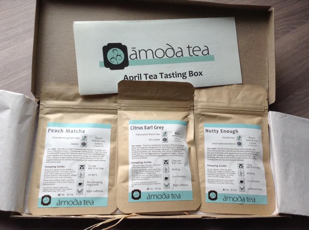 Amoda Tea Subscription Box Review - Tea Delivered Monthly!