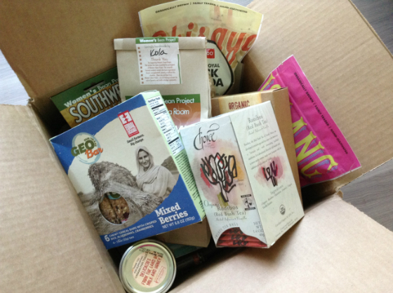 Trade As One Subscription Box Review - Healthy Food Ethically Sourced - April 2013