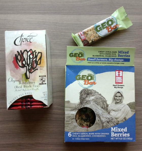 Trade As One Subscription Box Review - Healthy Food Ethically Sourced - April 2013