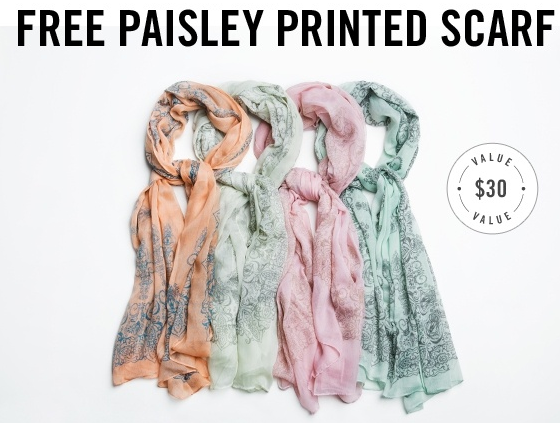 Free Scarf with Stylemint Purchase - Today Only!