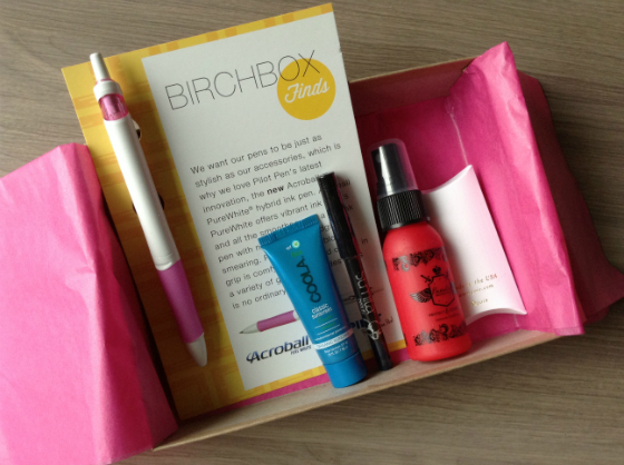 Birchbox May 2013 Review - Makeup Sample Subscription Boxes