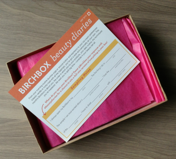 Birchbox May 2013 Review - Makeup Sample Subscription Boxes