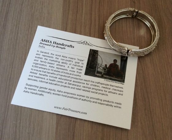 Fair Trade Subscription Box Review - Monthly Handmade Gifts