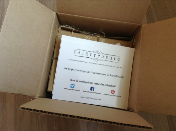 Fair Trade Subscription Box Review - Monthly Handmade Gifts