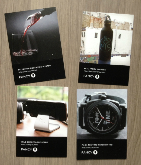 Fancy Box Subscription Review - May 2013