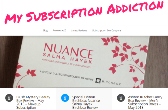 Follow My Subscription Addiction on Bloglovin’