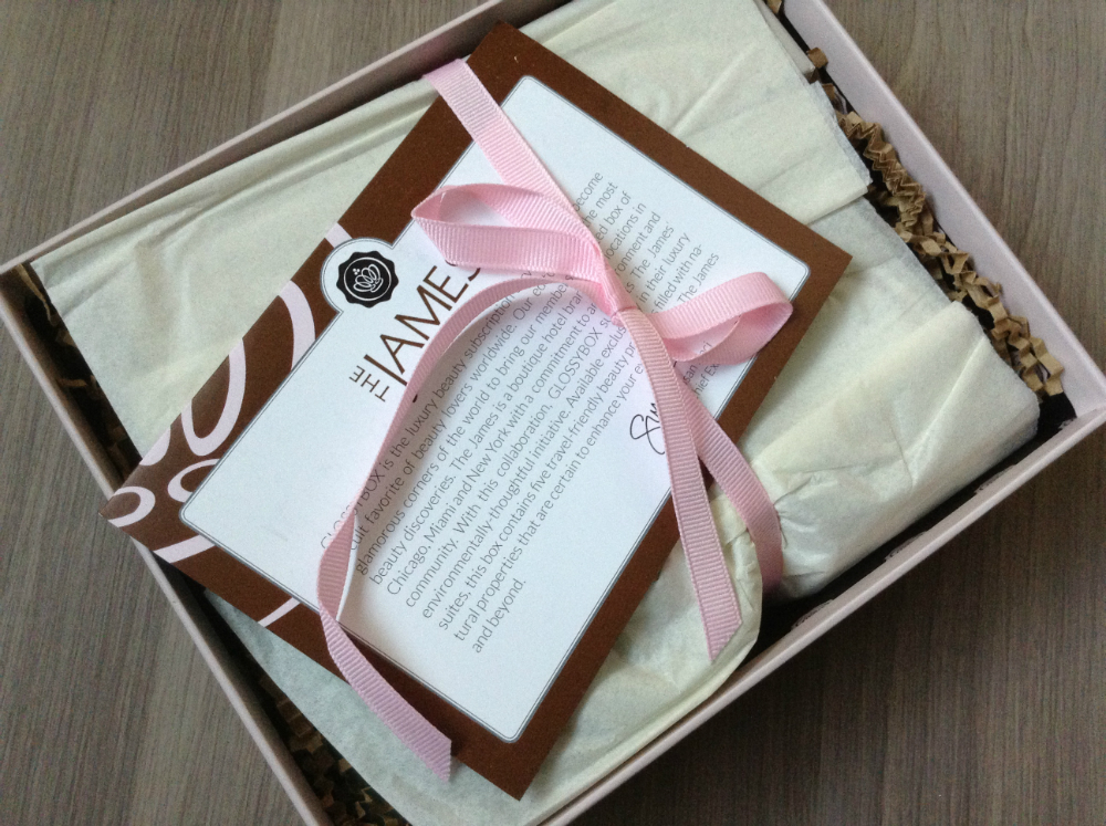 GLOSSYBOX US The James Limited Edition Box Review