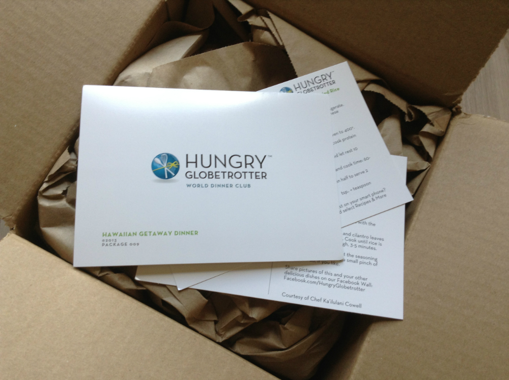 Hungry Globetrotter Monthly World Dinner Club Subscription Review