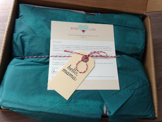 Mama Lana Box Review - Monthly Subscription Boxes for Moms