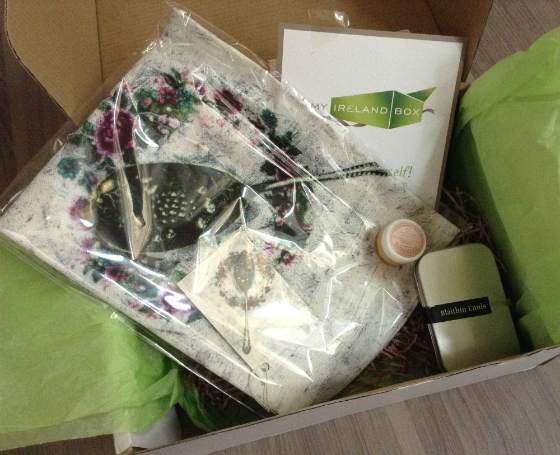 My Ireland Craft Box Review - Monthly Irish Handmade Subscription! May 2013