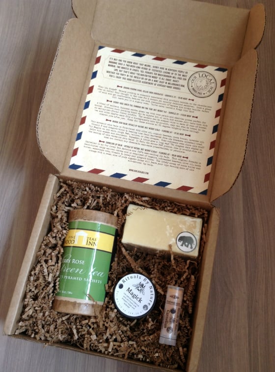 Our Local Box Subscription Review - Handmade & Artisan Finds from Kentucky!