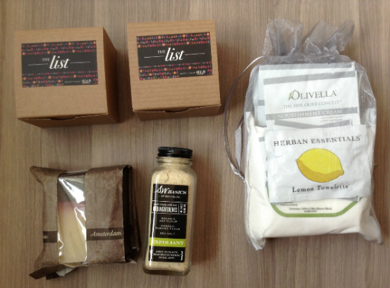 I-ELLA The List Gift Bag Subscription Box Review - St. Barth's Bag