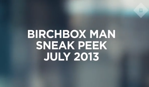 Birchbox Man July 2013 Sneak Peek! Suits Partnership!