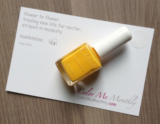 Color Me Monthly Review - Nail Polish Subscription Service - June 2013