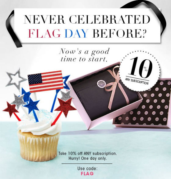 New GLOSSYBOX Coupon - Today Only! 10% Off Any Subscription!