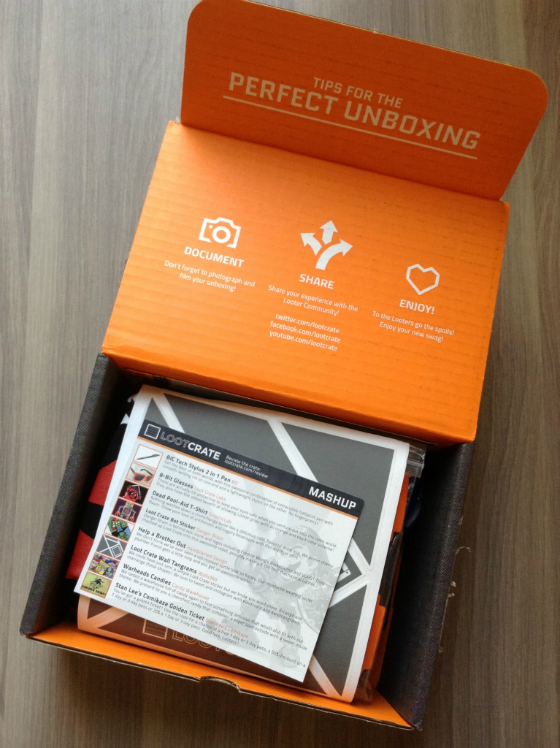 Loot Crate Review - June 2013  - Monthly Gamer Subscription
