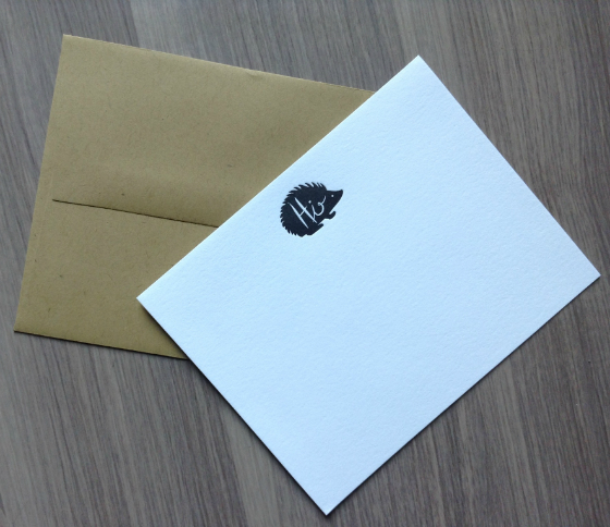 Nicely Noted Review: Letterpress Stationery Subscription - June 2013
